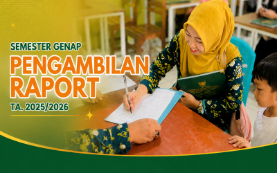Pengambilan Rapor Semester Genap Tahun Ajaran 2025/2026